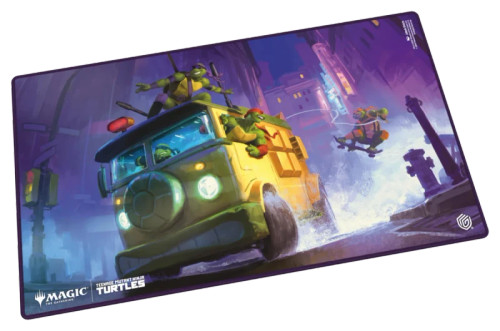(Preorder) Playmats: MTG Playmats - Turtle Van - TMNT Playmat