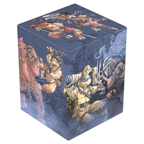 Deck Boxes: Premium Single Dboxes - Technodrome Battle - TMNT Boulder 100+ Deck Box