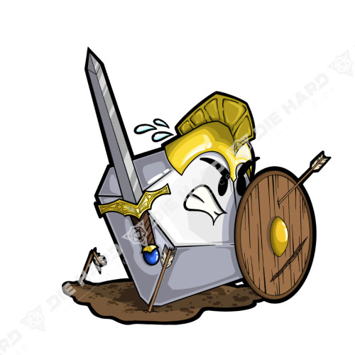 Dice and Gaming Accessories Other Gaming Accessories: Fighter - Dice Sticker