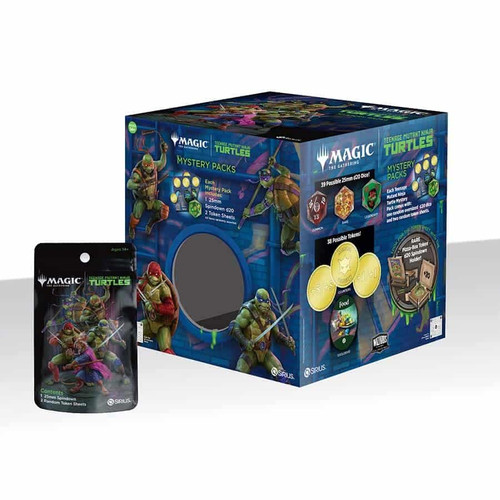 Dice and Gaming Accessories TMNT Treasure Blind Pack Display (25)