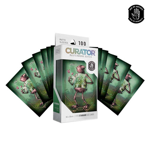 Card Sleeves: Other Printed Sleeves - Curator: (100) Masterwork - Cultivation