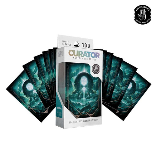 Card Sleeves: Other Printed Sleeves - Curator: (100) Masterwork - Reverence