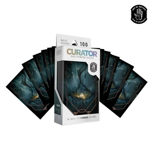 Card Sleeves: Other Printed Sleeves - Curator: (100) Masterwork - Smolder