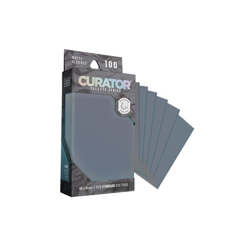Card Sleeves: Other Printed Sleeves - Curator: (100) Palette - Azure