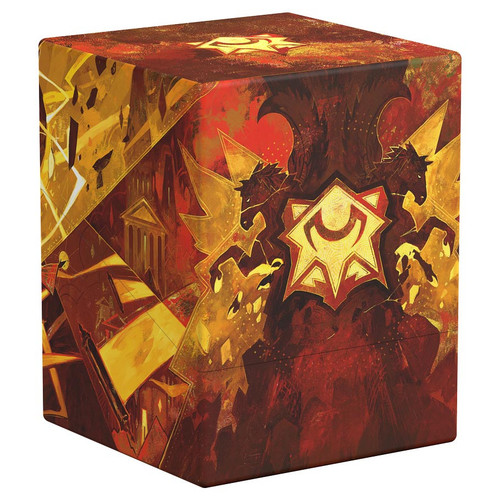 (Preorder) Deck Boxes: MTG Deck Boxes - Lorehold - SOS Boulder 100+ RTE Deck Box
