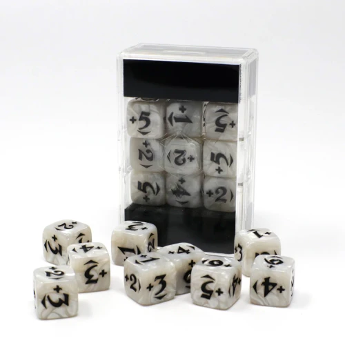 Dice and Gaming Accessories Other Gaming Accessories: MtG Spindown D6 Counters: Variety Power Pack - Black