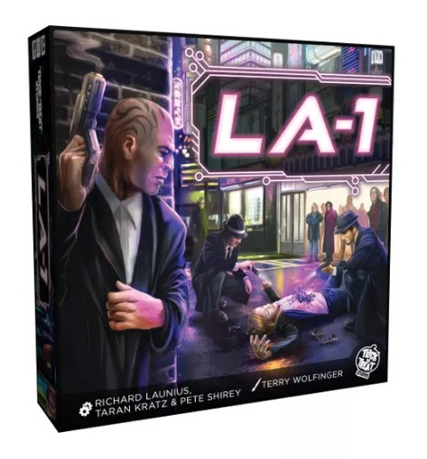 Board Games: LA-1: A Cybernoir Detective Board Game