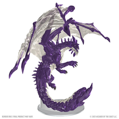 (Preorder) RPG Miniatures: Monsters and Enemies - Adult Amethyst Dragon - Premium Figure