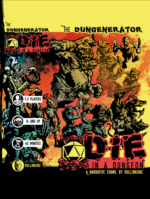 Miscellanous RPGs: The DUNGENERATOR: DIE in a Dungeon