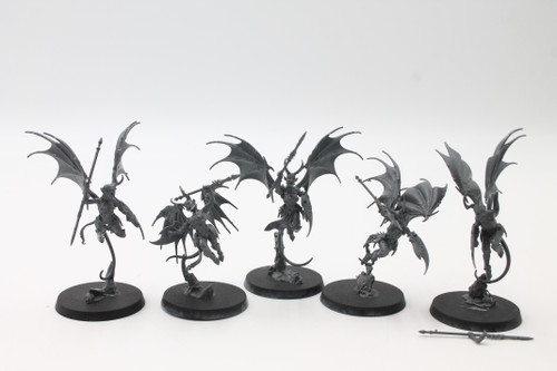 (Secondhand) Warhammer: Age of Sigmar: Grand Alliance: Order - Used Warhammer AOS Daughters of Khaine: Khinerai Heartrenders (5)