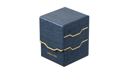 Deck Boxes: MTG Deck Boxes - Lazulite - Domaru: Armory Vertex 100+ Top-load- Deck Box