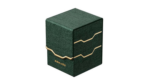 Deck Boxes: MTG Deck Boxes - Malachite - Domaru: Armory Vertex 100+ Top-load- Deck Box