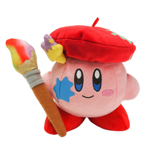 Stuffed Toys: Artist Kirby - 5" Nintendo Plush