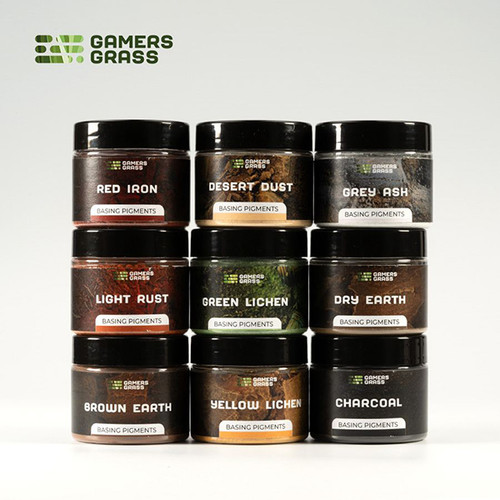 Basing Material and Textures: Gamers Grass Basing Pigments: Core Set