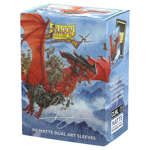 Card Sleeves: Other Printed Sleeves - Dragon Shield: (100) Matte Dual Art - The Raid
