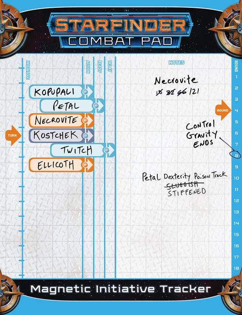 Starfinder: Starfinder RPG: Combat Pad