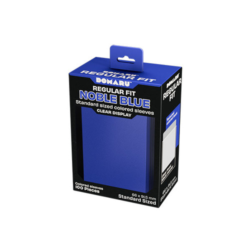 Card Sleeves: Solid Color Sleeves - Domaru: Noble Blue Sleeves (100)