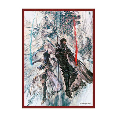 Card Sleeves: Other Printed Sleeves - Fiery Heart, Icy Resolve - Final Fantasy XVI Sleeves (100)