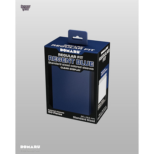 Card Sleeves: Solid Color Sleeves - Domaru: Regent Blue Sleeves (100)