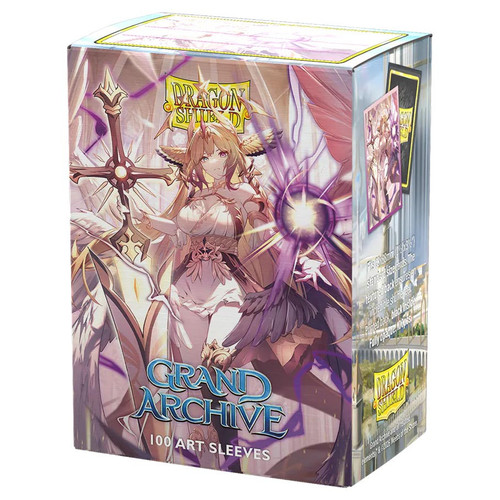 Card Sleeves: Other Printed Sleeves - Dragon Shield: (100) Matte Dual Art - Grand Archive - Haniel, Archangel of Spectra