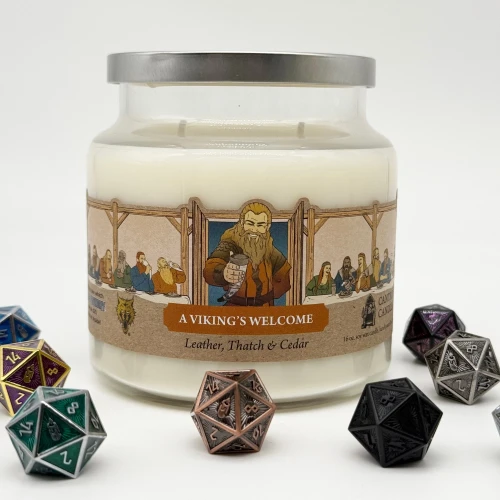 Cantrip Candles: A Viking's Welcome