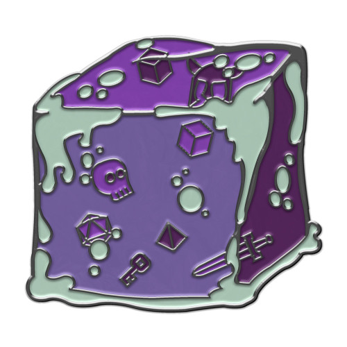 Pins: Purple Ooze Of Doom Enamel Pin