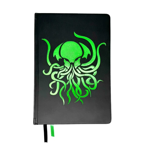 Planners/Journals: Cthulhu - Lined Green Journal