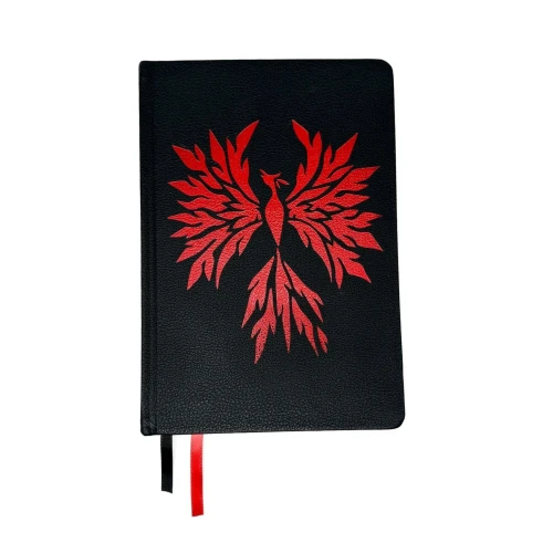 Planners/Journals: Phoenix - Lined Red Journal