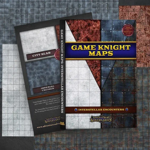 Dice and Gaming Accessories Other Gaming Accessories: Interstellar Encounters - Map Pack (4)