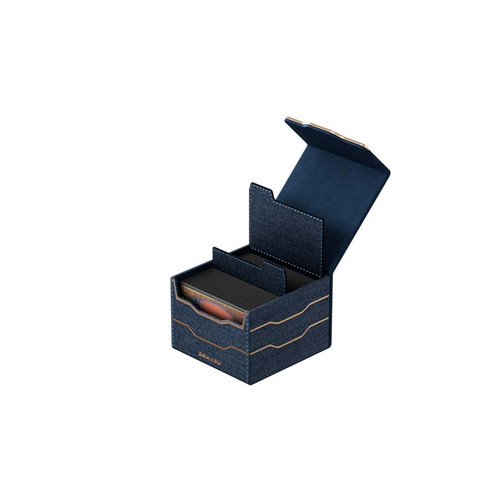 Deck Boxes: MTG Deck Boxes - Lazulite - Domaru Armory: Horizon 133+ Deck Box
