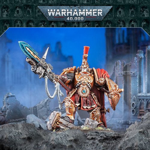 Warhammer 40K: Adeptus Custodes - Shield Captain (01-21)