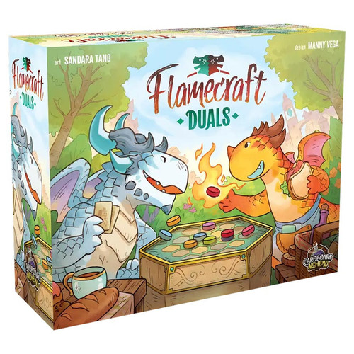 Board Games: Flamecraft: Duals Standard Edition