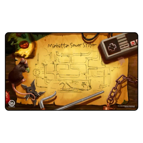 Playmats: Other Printed Playmats - Manhattan Sewer System Playmat