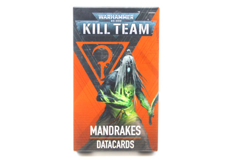 (Secondhand) Warhammer 40K: Kill Team - Used Warhammer 40k Kill Team: Mandrakes - Datacards (NIB)