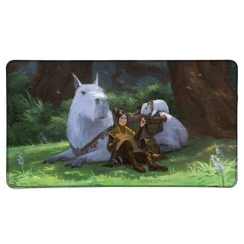 Playmats: Other Printed Playmats - Capybara Retreat - Stitched Edge Playmat