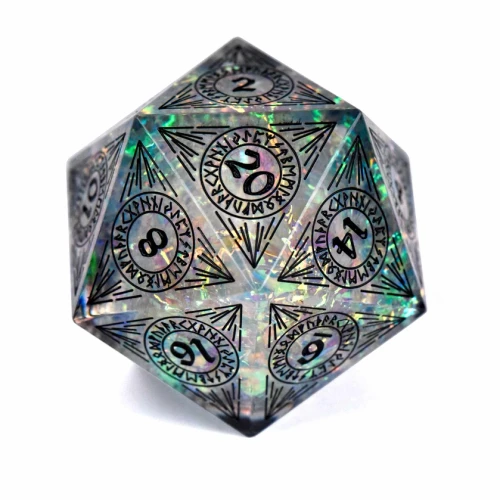 Dice and Gaming Accessories Halls of Asgard - 34mm Oversized D20