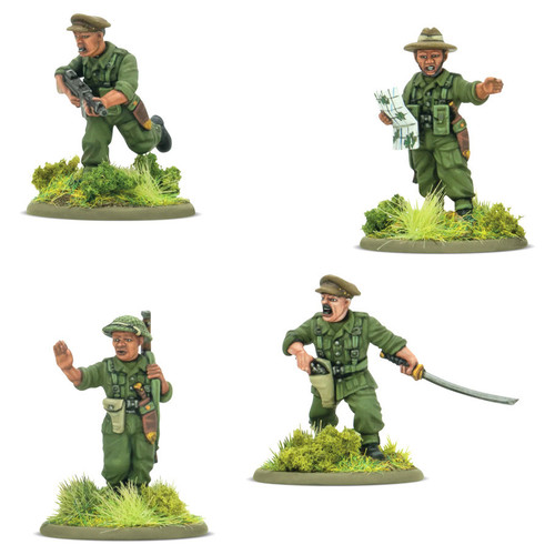 Bolt Action: Gurkha Platoon Commanders