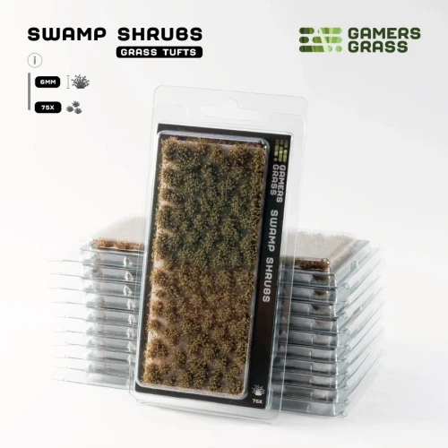 Basing Material and Textures: Gamers Grass Tufts: Swamp Shrubs 6mm