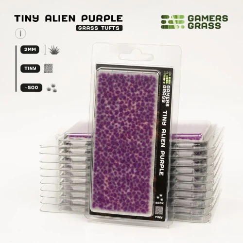 Basing Material and Textures: Gamers Grass Tufts: Tiny Tufts Alien Purple