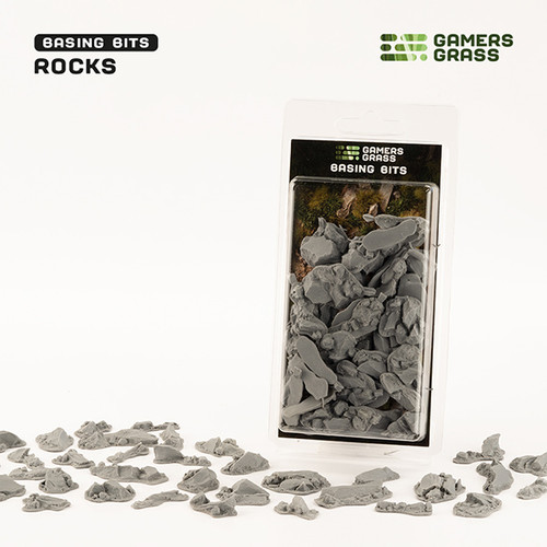 Basing Material and Textures: Gamers Grass Basing Bits: Rock