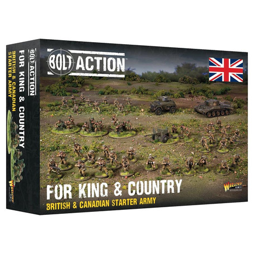 Bolt Action: Great Britain - For King & Country - British & Canadian Starter Army
