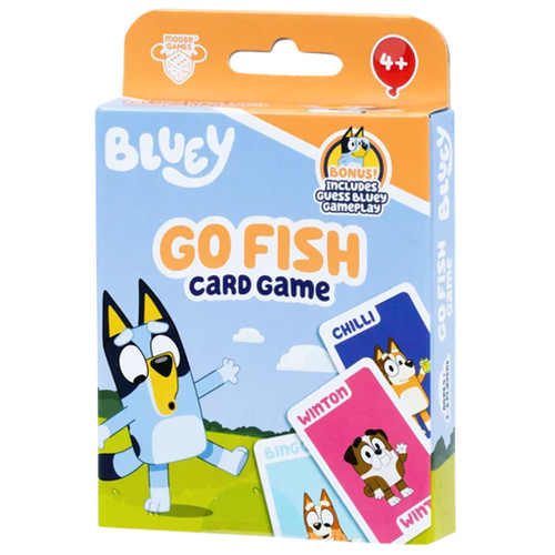 Children's Games: Bluey - Go Fish Card Game