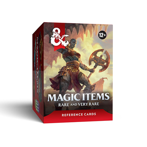 Dungeons & Dragons: DM Support - D&D 5.5 Edition: Reference Cards - Magic Items: Rare and Very Rare