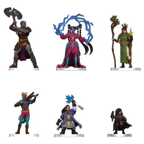 RPG Miniatures: Adventurers - Player's Handbook: Spells & Steel Starter Set