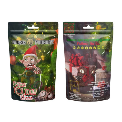 Dice and Gaming Accessories Holiday Mystery Blind Pack - Metal D20