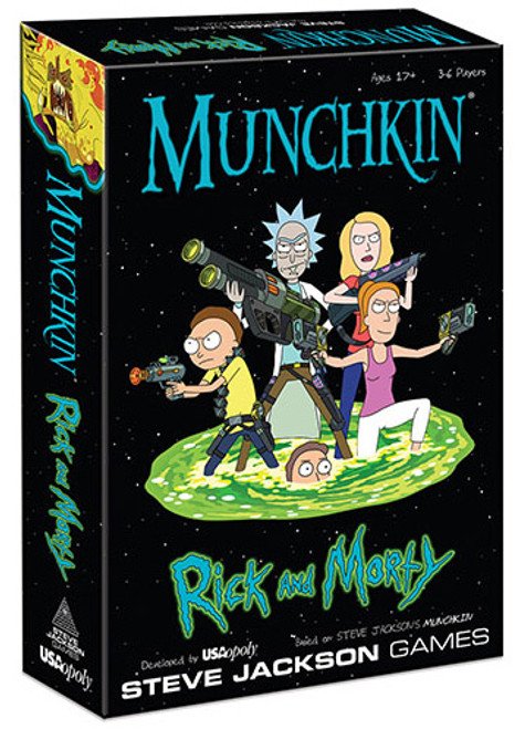 Card Games: Munchkin - Base Games Munchkin Rick and Morty