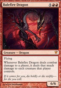 Balefire Dragon - Innistrad