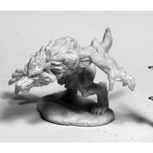 RPG Miniatures: Reaper Minis - Dark Heaven Bones: Werewolf