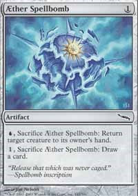 AEther Spellbomb [Foil] - Mirrodin