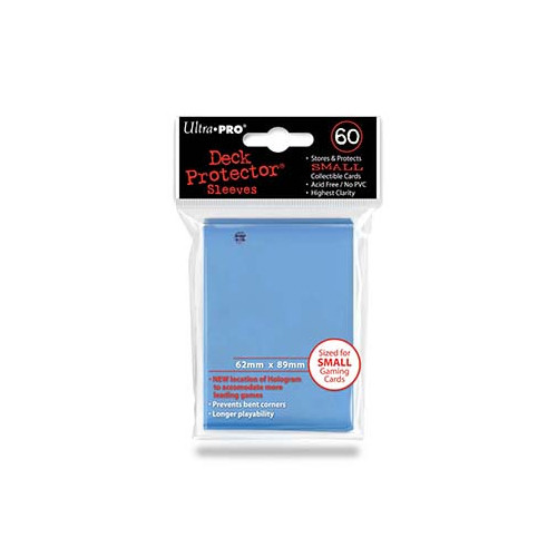 Card Sleeves: Non-Standard Sleeves - Small Deck Protectors - Light Blue (60)
